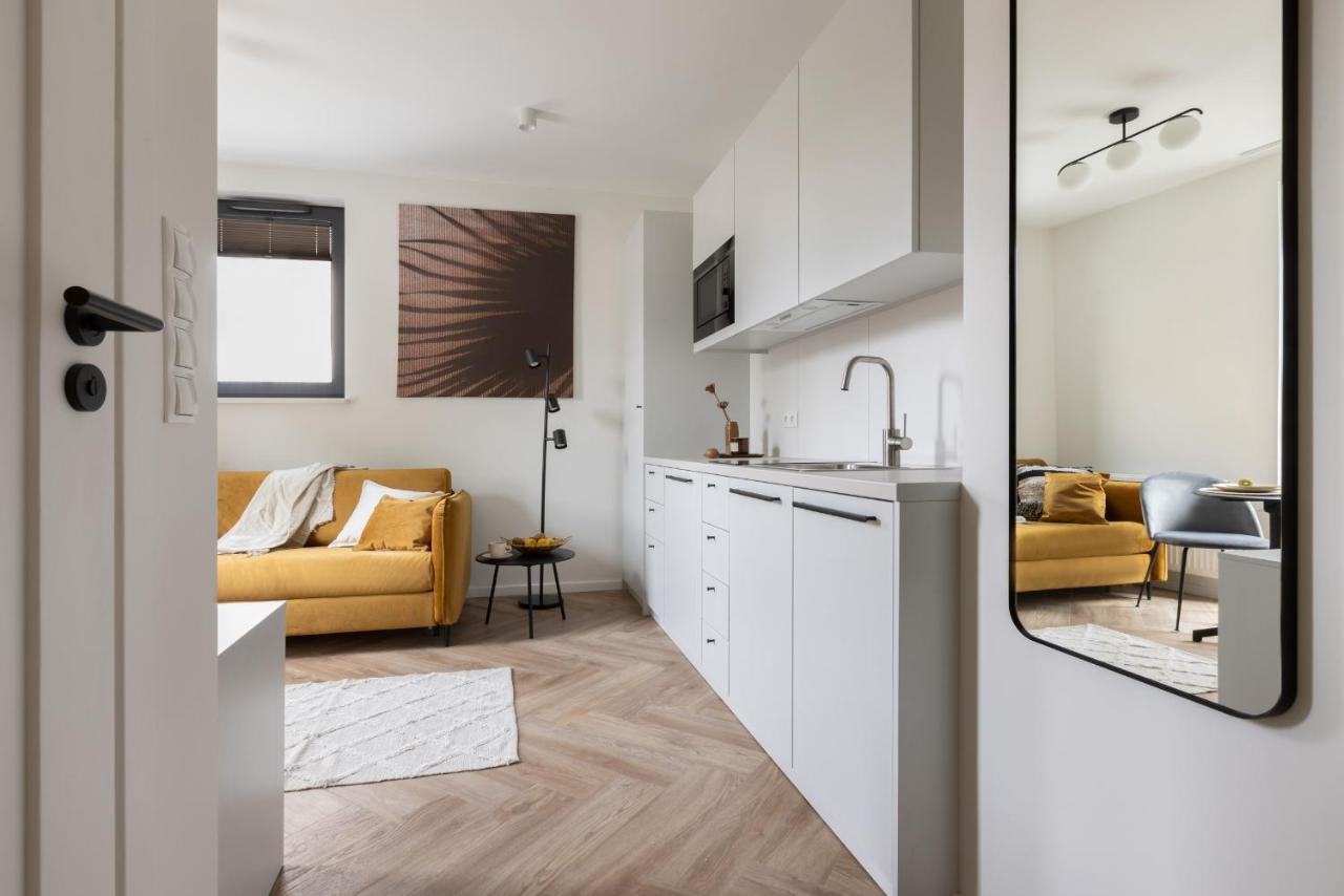 Glow Apartments, Aparthotel Kollataja - Wrzeszcz Gdansk Dış mekan fotoğraf