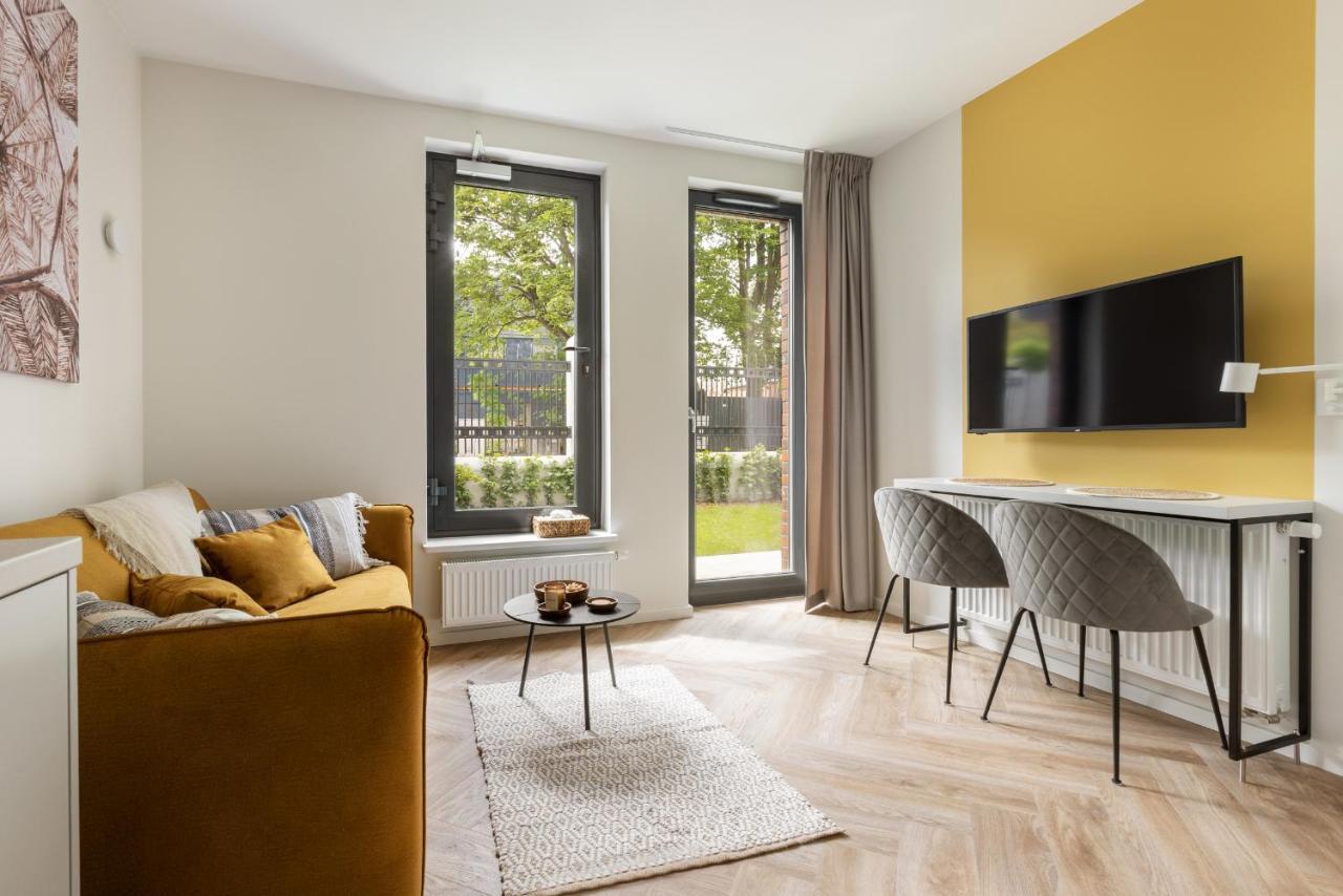 Glow Apartments, Aparthotel Kollataja - Wrzeszcz Gdansk Dış mekan fotoğraf