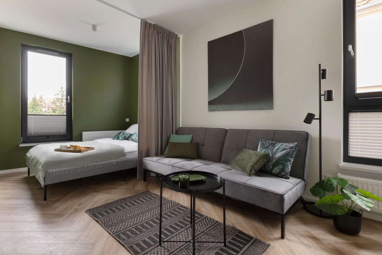 Glow Apartments, Aparthotel Kollataja - Wrzeszcz Gdansk Dış mekan fotoğraf