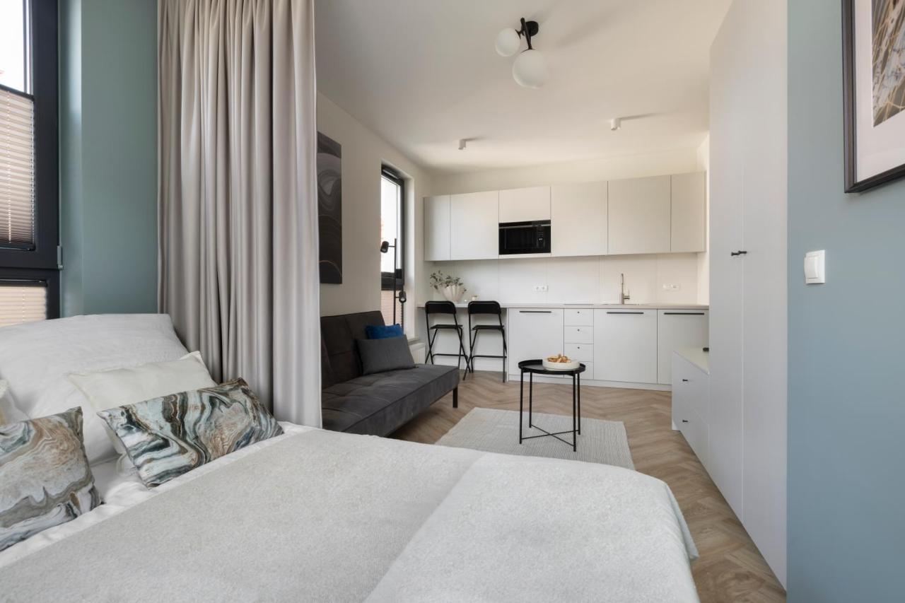 Glow Apartments, Aparthotel Kollataja - Wrzeszcz Gdansk Dış mekan fotoğraf